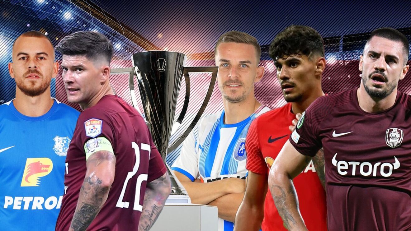 Cea mai tare bătălie pentru titlu din istoria Superligii? Cinci echipe promit să se lupte pentru primul loc și se anunță spectacol în fiecare etapă! Cum arată FCSB, CFR Cluj, Universitatea Craiova, Rapid și Farul înaintea „fluierului” de start | ANALIZĂ