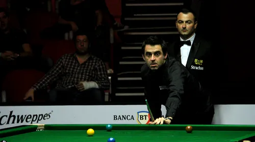 SNOOKER | Rezultatele din prima zi de la European Masters.  Ronnie O”Sullivan și Mark Selby au debutat cu victorie la București