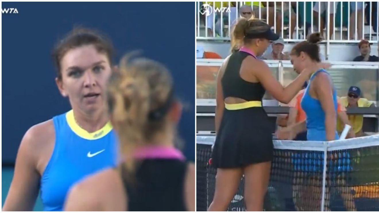 Gest uimitor făcut de Paula Badosa în momentul în care s-a întâlnit cu Simona Halep la fileu, după duelul de la Miami Open! Ambele jucătoare au dat dovadă de fair-play. VIDEO