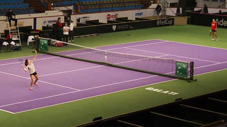 Jucătoarele din Spania, mulțumite după primul antrenament la Galați