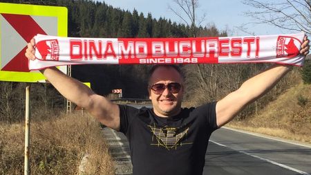 SPECIAL | A venit tocmai din Alicante pentru a vedea Dinamo pe viu: "Am fost la Roma, Lisabona, Graz și Brugge! Acum îl avem pe Rednic, mă bazez pe el". Cea mai frumoasă amintire a unui fan al "câinilor" plecat din țară de 17 ani