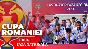 Rezultatele meciurilor Turului 1 al Cupei României, sezonul 2026-2027. Metalurgistul Cugir a obținut scorul rundei, FCU Craiova a fost umilită