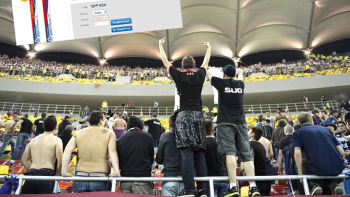 Bișnițarii de la Steaua - Chelsea au mai găsit o "nișă" pe care să o fructifice. **Incredibil: fularele create pentru meciul cu englezii, vândute la supra-preț