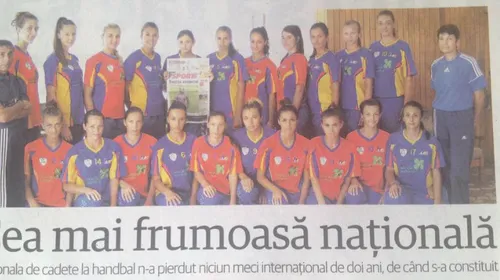 Naționala de handbal feminin sub 18 ani a fost pariul ProSport în 2012. Fetele au crescut, iar duminică joacă finala Mondialului, contra Germaniei