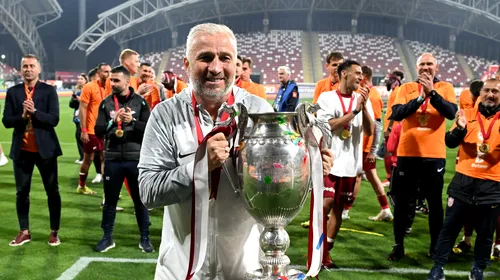 Dan Petrescu, atac la conducere, după ce CFR Cluj a câștigat Cupa României: „S-a întrecut măsura”