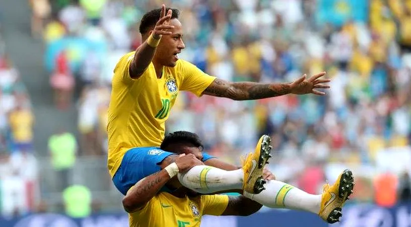 LIVE BLOG CM 2018, ziua 18 | Brazilia - Mexic 2-0. Neymar și Firmino au calificat Selecao în sferturi