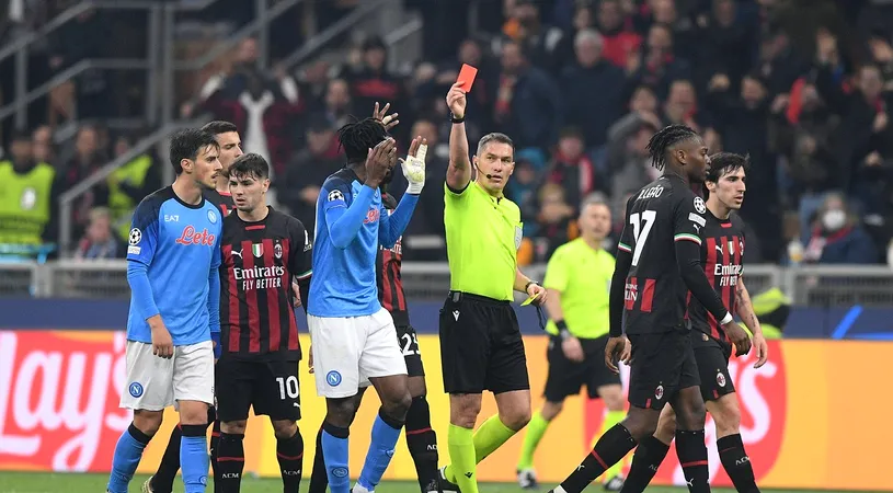 Istvan Kovacs, criticat în Gazzetta dello Sport pentru prestația de la meciul AC Milan - Napoli, din Liga Campionilor: „Sunt unele nedumeriri!”