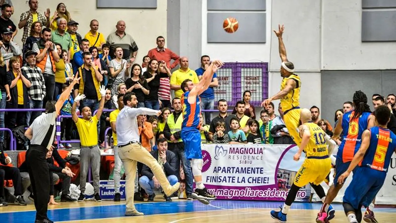 Baschet masculin: S-au stabilit meciurile din optimile de finală ale FIBA Europe Cup. Cu cine joacă echipele românești CSU Sibiu și CSM Oradea