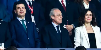 „Secvență morbidă”. Gestul lui Florentino Perez față de arbitri, după finala Cupei, comentat de spanioli