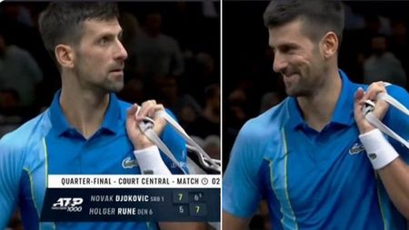 Novak Djokovic, „război" total cu spectatorii la Paris! Ce a putut face sârbul cu steagul Franței, după calificarea în semifinale | FOTO