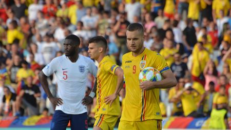 EURO 2019 | "Killer-ul" George Pușcaș, răpus de efort după victoria cu Anglia: "De abia pot să stau în picioare"