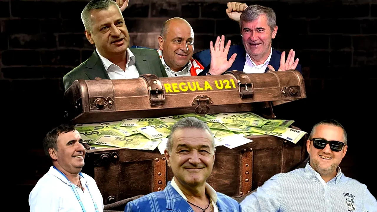 Regula U21 „curăță” nume grele din Superliga: trei fotbaliști esențiali pentru FCSB, CFR Cluj și U Cluj vor fi out din primul 11 de luna viitoare! „Asta a fost strategia”. EXCLUSIV