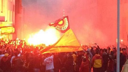 Incidente serioase la Dortmund: doi polițiști răniți și 21 de suporteri arestați, la meciul Borussia - Galatasaray