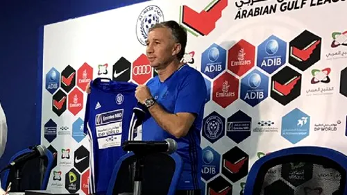 Al Nasr, echipa lui Dan Petrescu, a câștigat, scor 3-1, meciul cu Al Sharjah