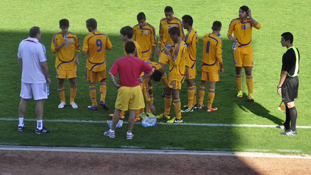 Under-16: România - Irlanda, scor 1-0, într-un turneu amical