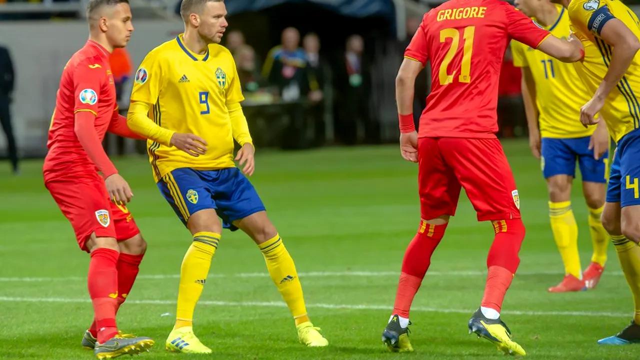 Și-a anunțat retragerea din echipa națională chiar înaintea meciului România - Suedia: 
