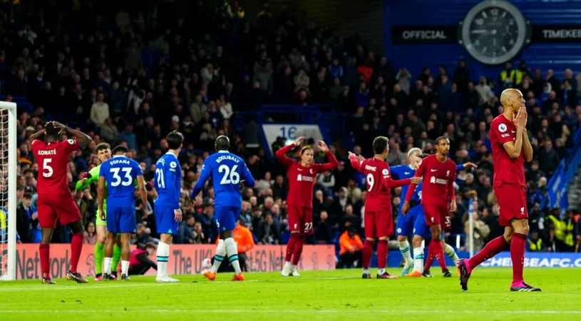 Chelsea - Liverpool 0-0, în restanța din runda cu numărul 8 a Premier League! Un egal care nu mulțumește pe nimeni: ambele formații rămân la mare distanță de locurile de Liga Campionilor