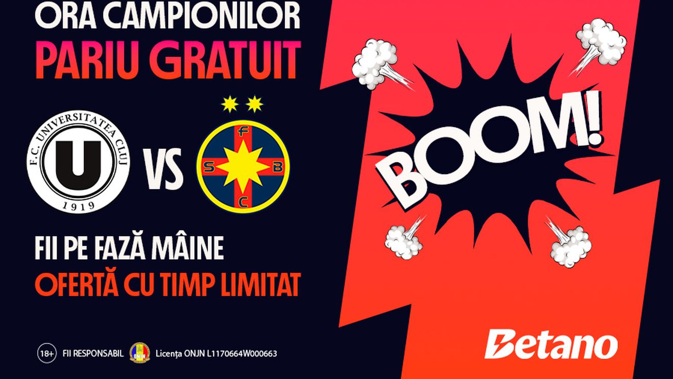 (P) Betano sărbătorește FCSB cu oferta campioană: 28 Lei cadou