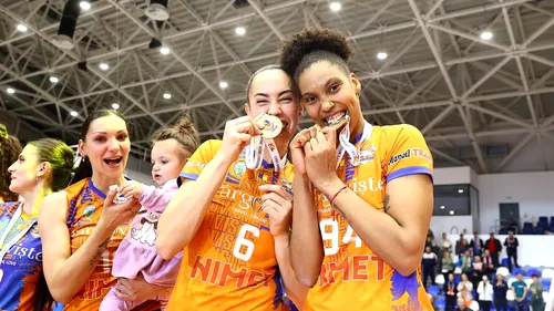 Cupa României la volei feminin, câștigată de CSM Târgoviște! Finală dramatică la Mioveni, întinsă pe durata a două ore și jumătate de joc