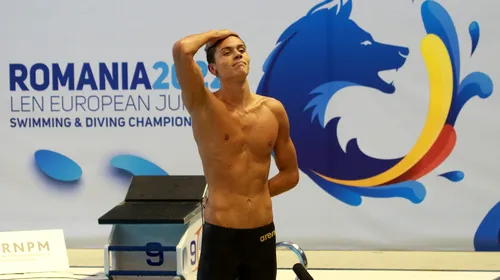 David Popovici concurează azi în finala de 200 de metri liber! Ora de start și cine transmite cursa de la Campionatele Europene de la Roma