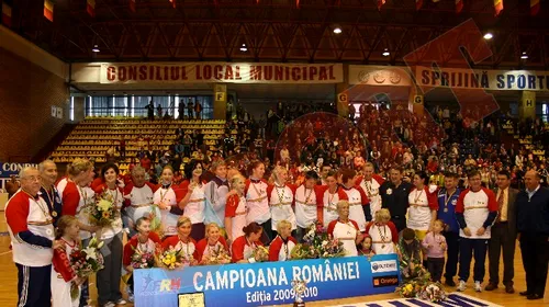 FOTO Jucătoarele Oltchimului au primit medaliile de campioane