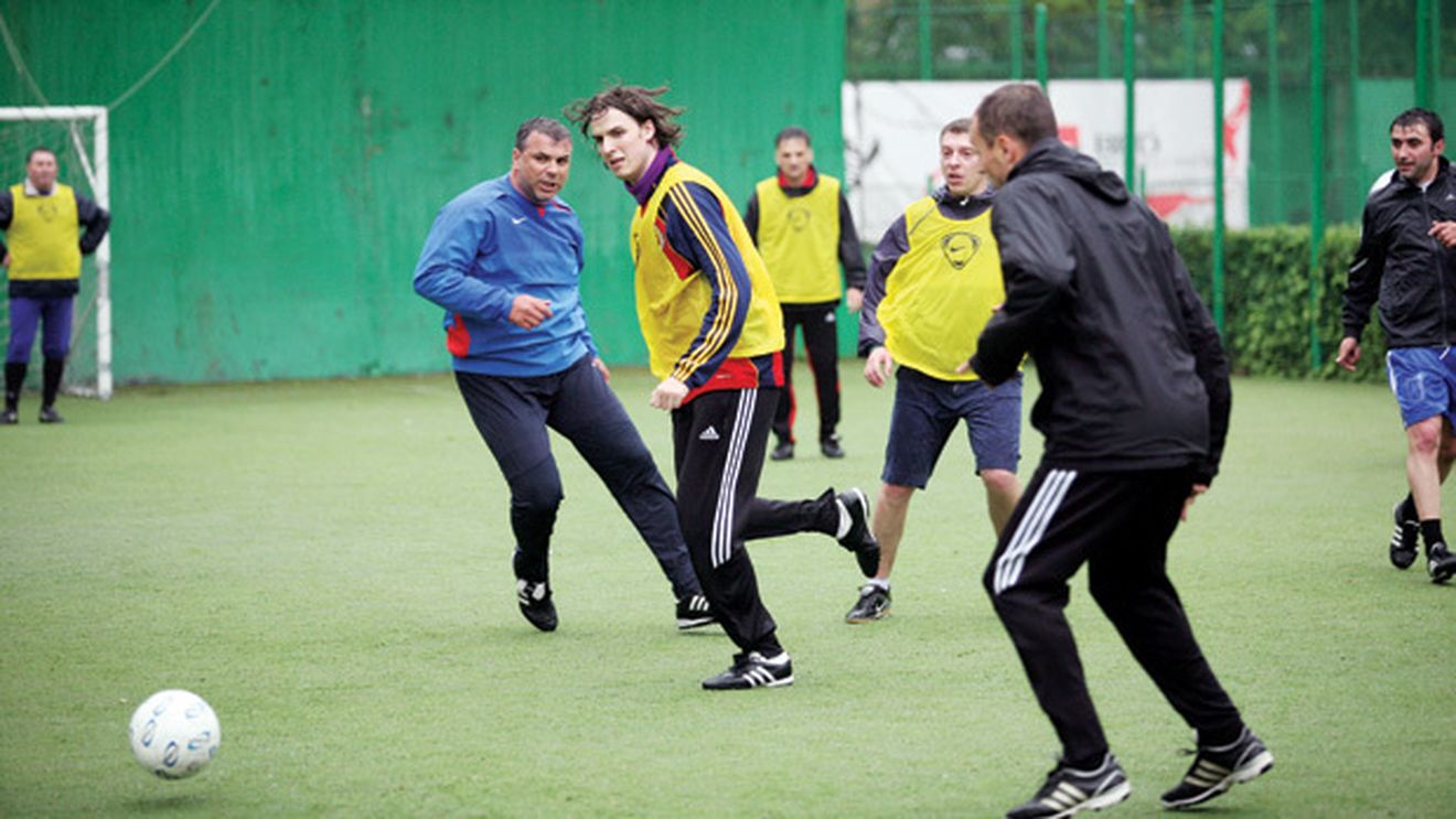 Oli a jucat fotbal cu Balaci, Luțu și Gino