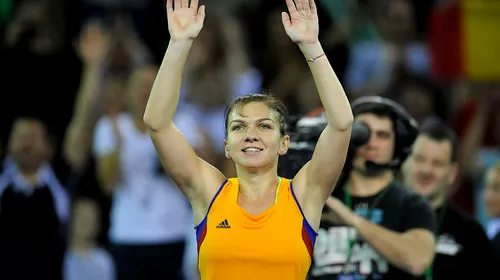 Simona strânge din dinți și câștigă! Halep – Petkovic 6-4, 6-7 (5), 6-4. Medicul, chemat de două ori pe teren. România – Germania 1-1. Begu, învinsă de Kerber