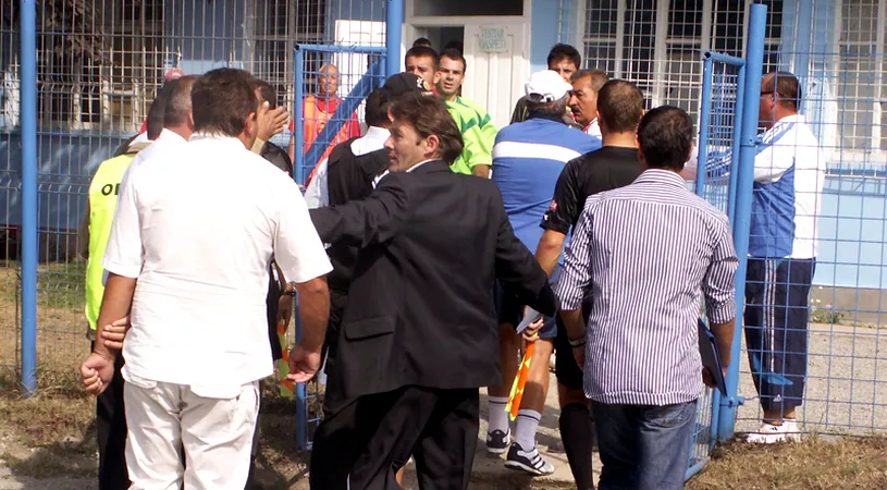 Suporterii utiști** atacați cu pietre la Șimleul Silvaniei