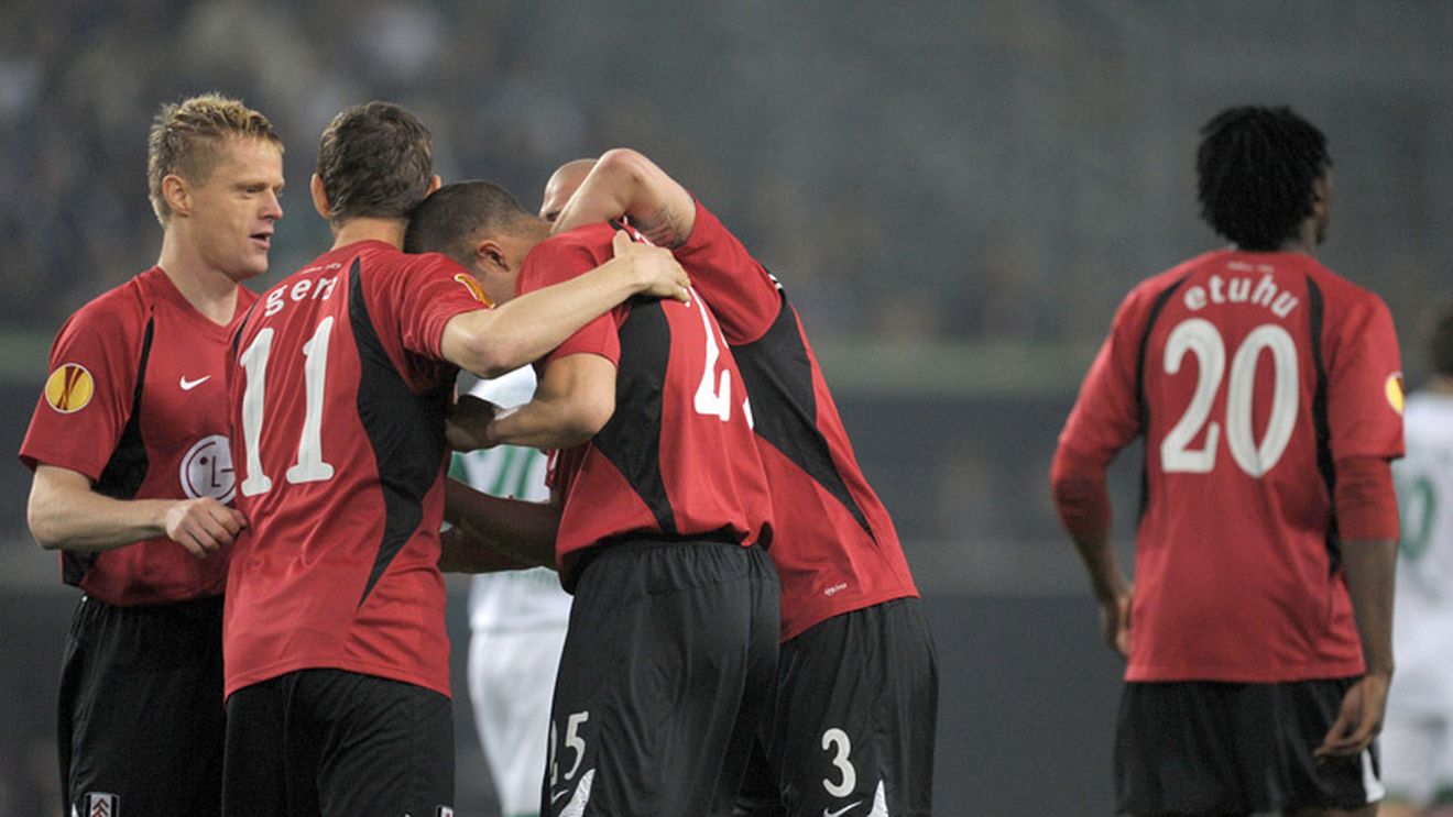 Din seria "cenușa vulcanică"! **Fulham, antrenament pe autostradă, înainte de Hamburg