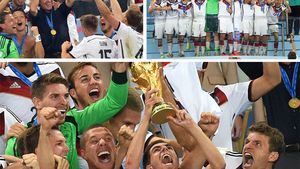 Deutschland Uber Alles. FOTO - Imagini de colecție de la premierea Germaniei