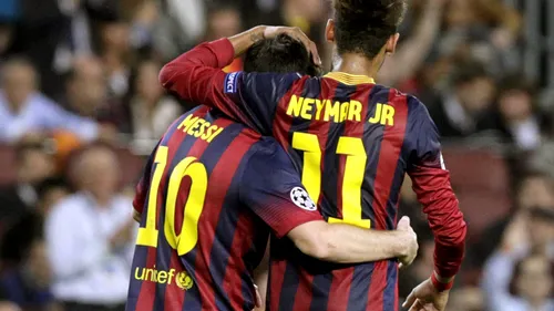 Înlocuitorul lui Messi va fi Neymar: 