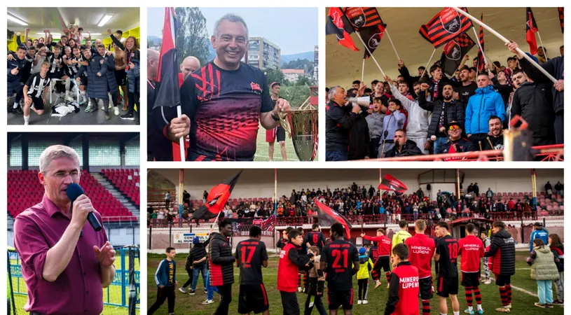 O singură echipă care să reprezinte Valea Jiului în fotbalul românesc, propunerea după ce Minerul Lupeni a fost aproape de promovarea în Liga 2. Primarul din Petroșani susține că a avut discuții în acest sens