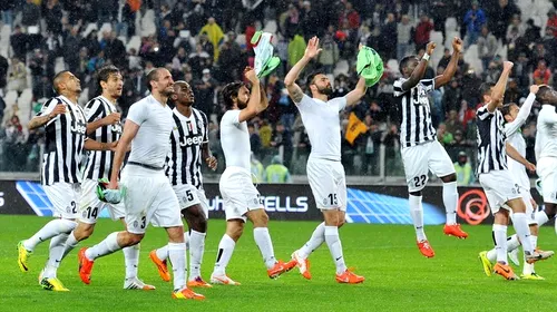 Juventus Torino a câștigat al 30-lea titlu în Italia. Din 1935, „Bătrâna Doamnă” nu a mai cucerit trei campionate la rând