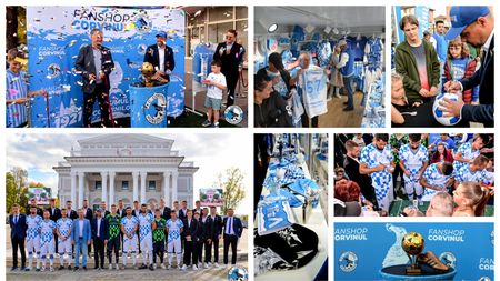 VIDEO | Corvinul și-a inaugurat magazinul oficial, iar la eveniment echipa a prezentat și un nou echipament de joc