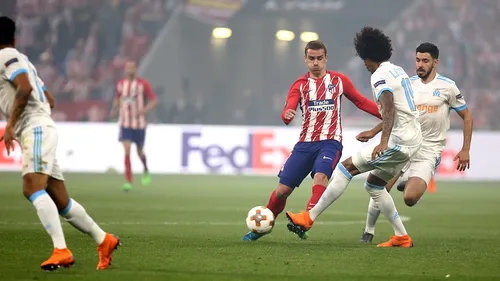 LIVE BLOG Europa League | Olympique Marseille - Atletico Madrid 0-3. Spaniolii s-au impus categoric în finala de la Lyon! Payet a părăsit terenul în lacrimi și poate rata Cupa Mondială