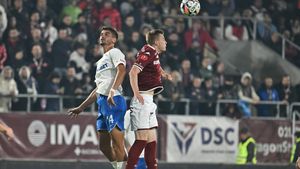 Farul Constanța - Rapid București 1-3, în etapa 28 din Superliga. Giuleștenii se impun și sunt tot mai aproape de play-off!