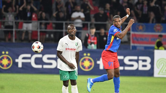 Cine este Barthelemy Diedhiou, „călăul” FCSB, care a marcat 3 goluri în „dubla” cu Auda