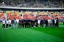 Fanii au crezut că îl văd pe Jason Statham la meciul FCSB – CFR Cluj: cum s-a afișat Vlad Chiricheș la meciul sărbătorii roș-albastre