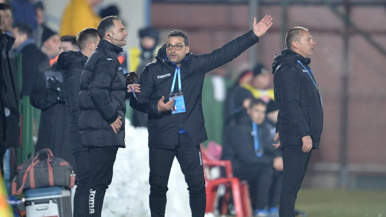Mihai Teja a vrut să spargă televizorul la meciul Sevilla-CFR Cluj. Ce a spus antrenorul despre absența lui Eric în partida cu Viitorul