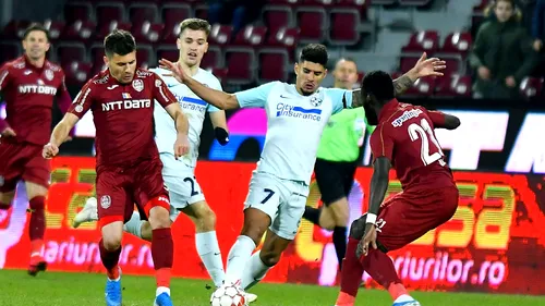 Liga 1: Derby pentru titlu în Gruia » CFR Cluj - FCSB se pariază și la cote de 2.07 și 2.62 »»