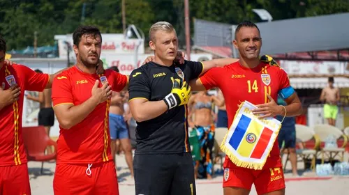 Lotul naționalei de fotbal pe plajă a României pentru Euro Beach Soccer League