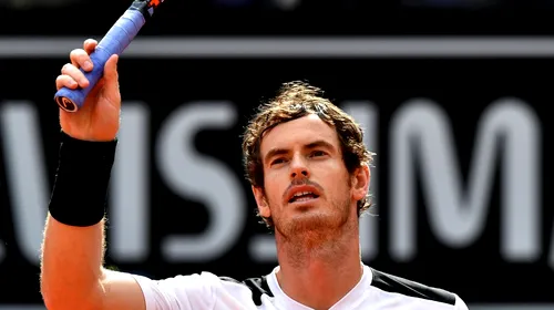 Andy Murray, liderul clasamentului mondial ATP, a fost eliminat în turul doi la Indian Wells