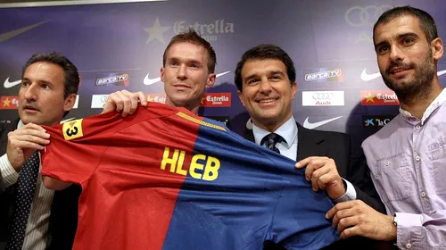 Hleb: „Iubesc Barcelona”