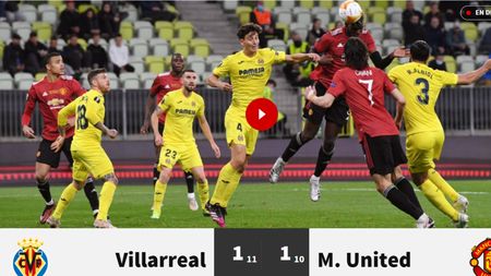 Unai Emery, o nouă seară istorică: „Villarreal atinge cerul” + „Visul unui sat!” Reacția presei internaționale, după victoria spaniolilor cu Manchester United