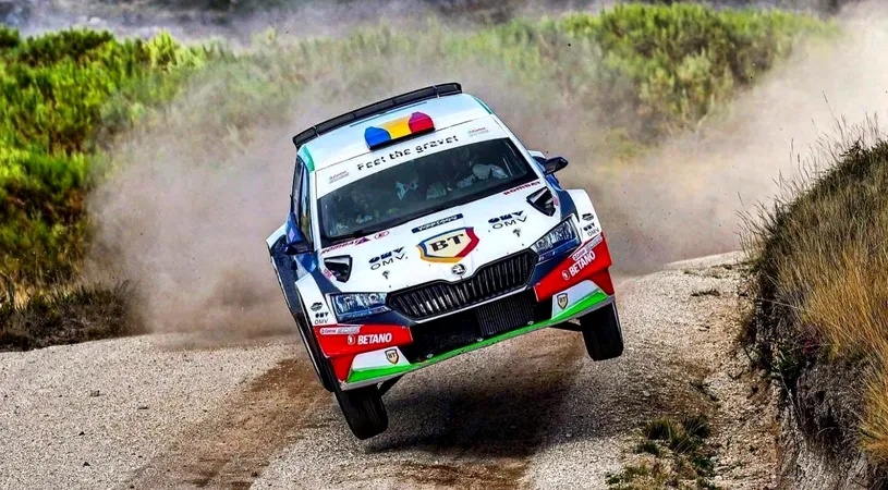 Extaz și agonie pentru Simone Tempestini și Sergiu Itu la Rally Serras de Fafe e Felgueiras! Au câștigat proba specială, dar au abandonat înainte de finalul zilei de sâmbătă