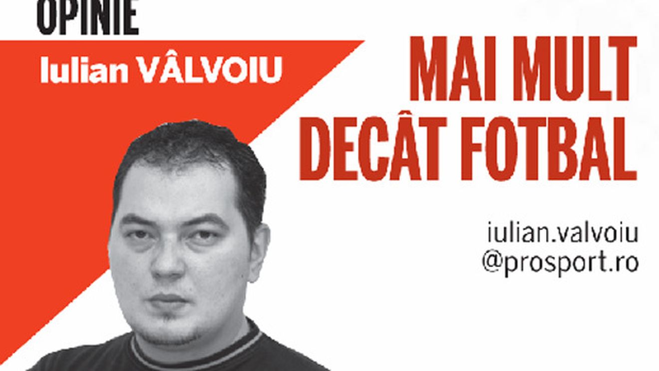 Opinie Iulian Vâlvoiu:** "Popolo gialloâ€‘rosso, in piedi. Esce Il Capitano!"