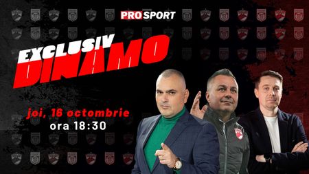 EXCLUSIV DINAMO, azi de la ora 18.30. Florentin Petre vine în studio înainte de derby-ul cu Rapid: aflăm secretele din vestiar și o informație în premieră despre contractul lui Kopic!