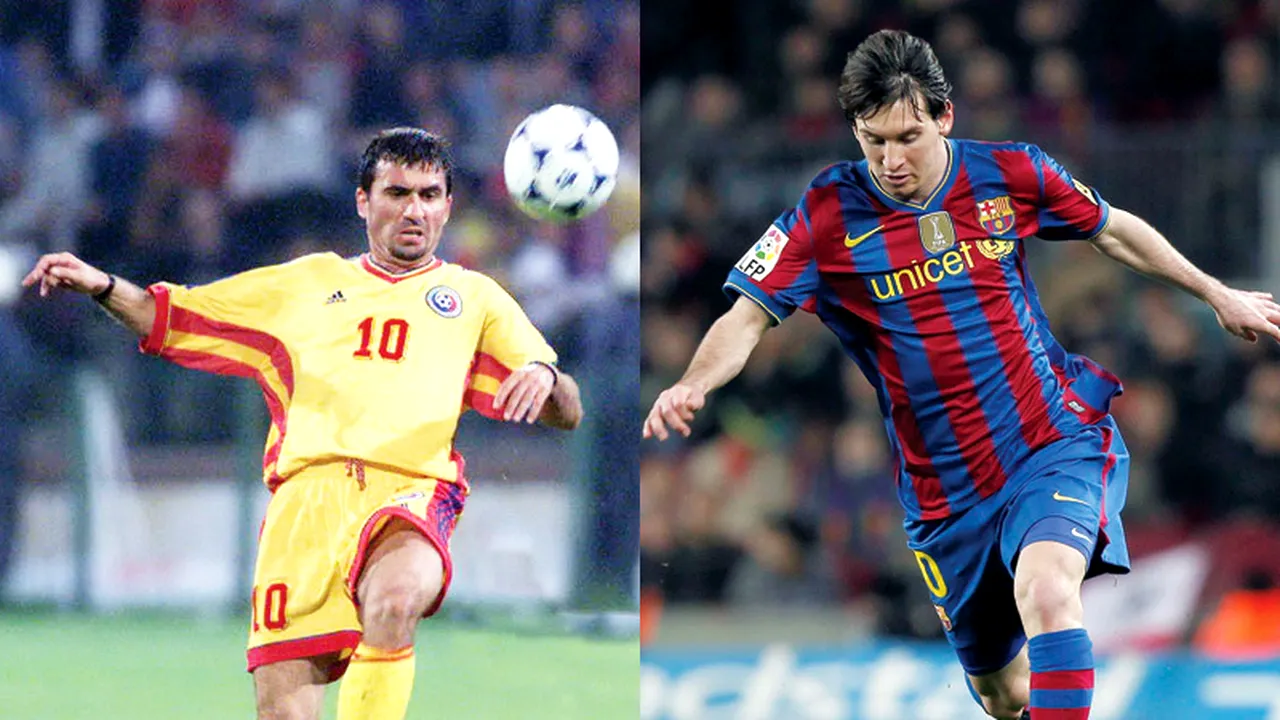Gheorghe Hagi, interviu pentru Radio Marca. „Fotbalistul care îmi amintește de jocul meu e Messi. Este mai mult decât numărul 10