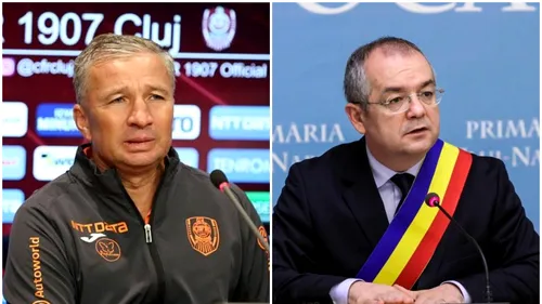 Dan Petrescu, propus cetățean de onoare al Clujului. Emil Boc îl laudă pe antrenorul lui CFR: „Omul acesta are numai succese. Ne-a preţuit oraşul în plan european şi naţional”