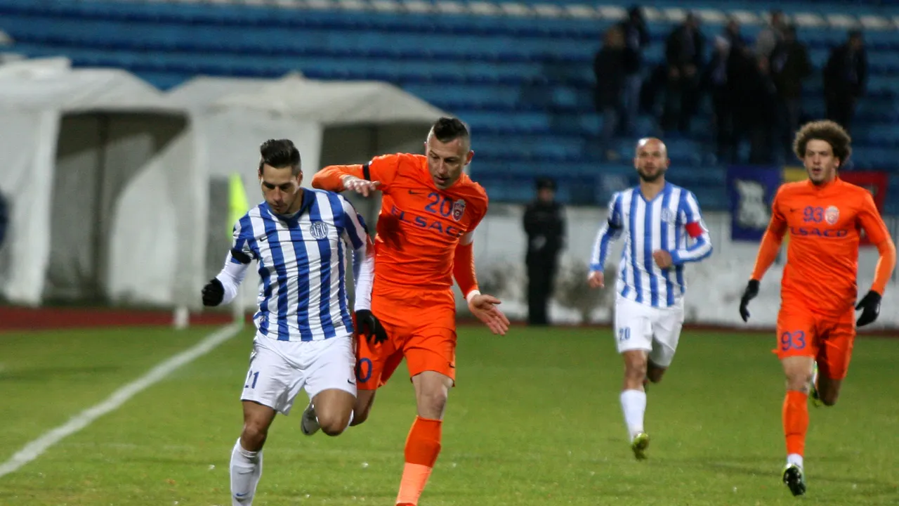  CSMS Iași - FC Botoșani 1-0, în derby-ul Moldovei. Vasile Gheorghe a marcat golul decisiv
